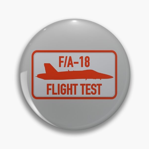 Item preview, F/A-18 Hornet Flight Test Patch designed and sold by StrongVlad.
