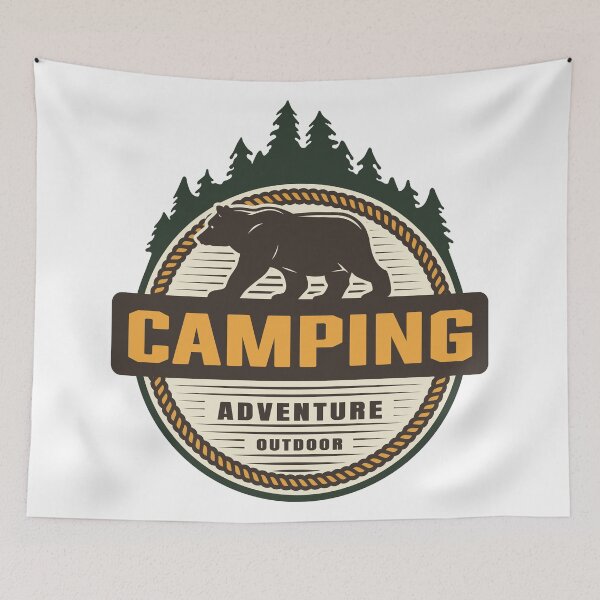 Item preview, Outdoor Camping Adventure designed and sold by Vector Scout Lab.
