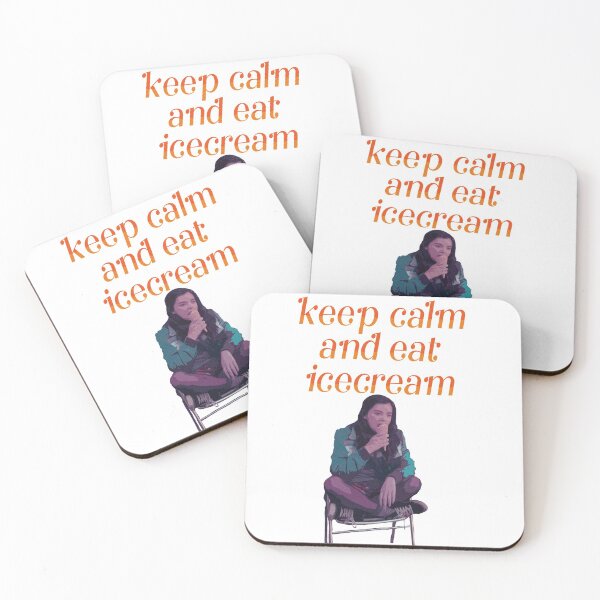 Item preview, Keep Calm and Eat Ice cream Edge of Seventeen designed and sold by meiyorrr.