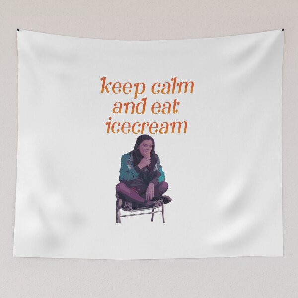 Item preview, Keep Calm and Eat Ice cream Edge of Seventeen designed and sold by meiyorrr.