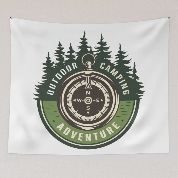 Item preview, Outdoor Camping Adventure designed and sold by Vector Scout Lab.
