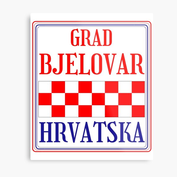 Croatian City of Bjelovar Metal Print