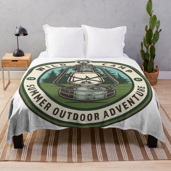 Item preview, Wild Camp Summer Outdoor Adventure designed and sold by Vector Scout Lab.