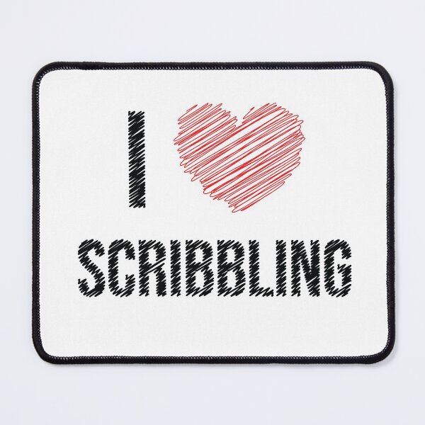Item preview, I love Scribbling designed and sold by Vansh Arora.