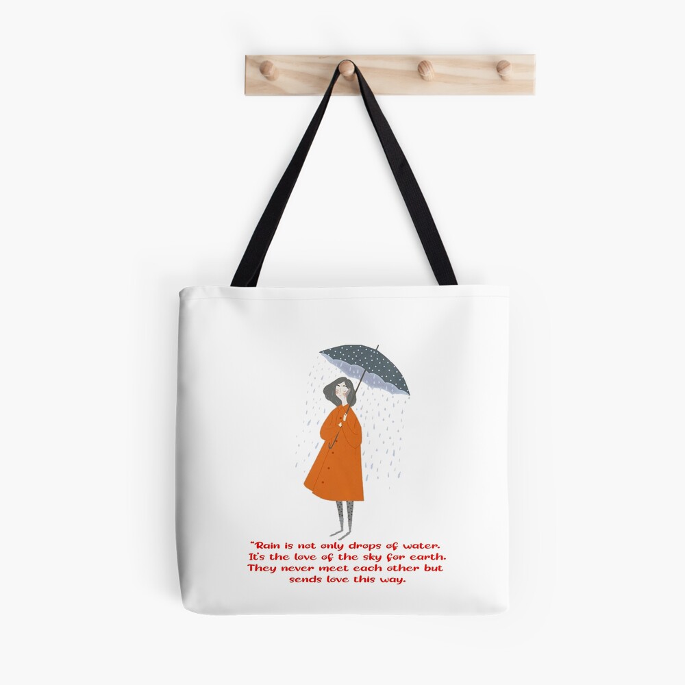 Beautiful Rain Tote Bag for Sale by Laurelyn