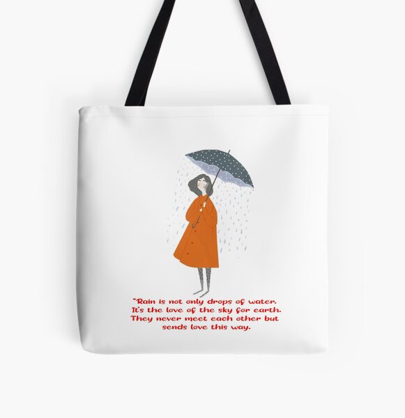 Beautiful Rain Tote Bag for Sale by Laurelyn