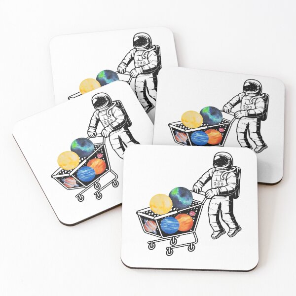 Item preview, Astronaut shopping designed and sold by Dreamseeker2020.