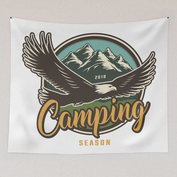Item preview, Camping Season Adventure designed and sold by Vector Scout Lab.
