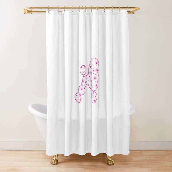 Plashed hotsell Shower Curtain