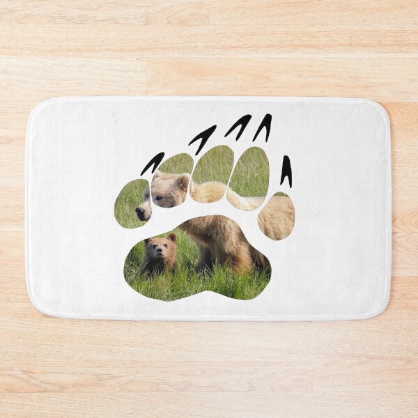 Item preview, Bear paw silhouette with bears inside  designed and sold by Jessi-Sketches.