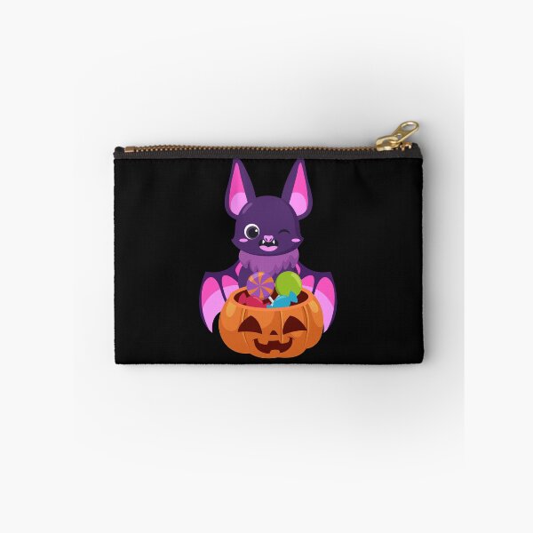 Item preview, Chauve-souris Mignonne Avec Citrouille-lanterne d'Halloween  designed and sold by bucktundBr.