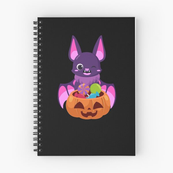 Item preview, Chauve-souris Mignonne Avec Citrouille-lanterne d'Halloween  designed and sold by bucktundBr.