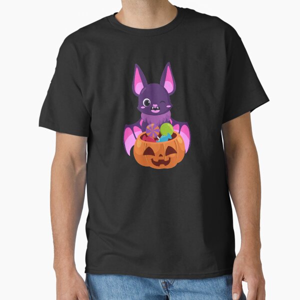 Aperçu de l'œuvre Chauve-souris Mignonne Avec Citrouille-lanterne d'Halloween  créée et vendue par bucktundBr.