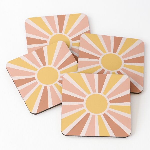 Item preview, Mid Century Modern Abstract Sun designed and sold by PeachyLitchi.