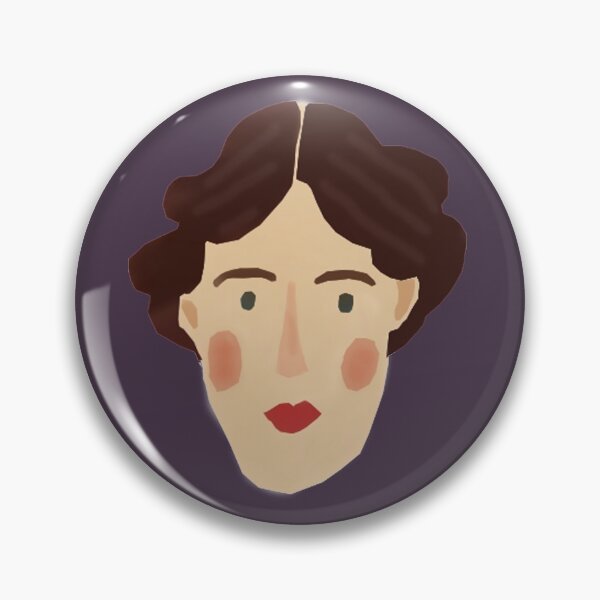 Item preview, Virginia Woolf designed and sold by teawithbea.