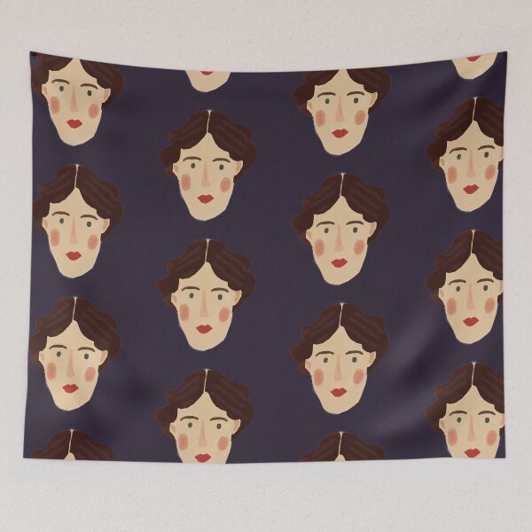 Item preview, Virginia Woolf designed and sold by teawithbea.