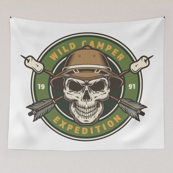 Item preview, Wild Camper Expedition designed and sold by Vector Scout Lab.
