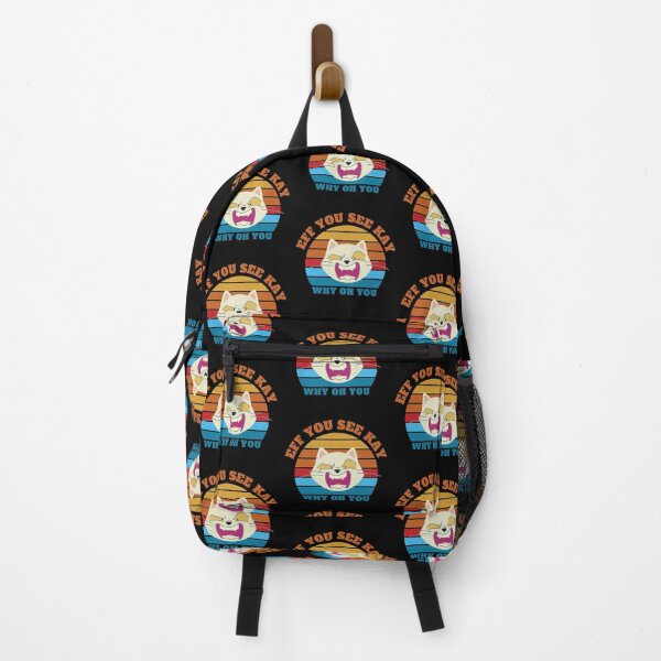 Item preview, Eff You See Kay Why Oh You Cat Retro Vintage 2 designed and sold by OutofFocusShop.