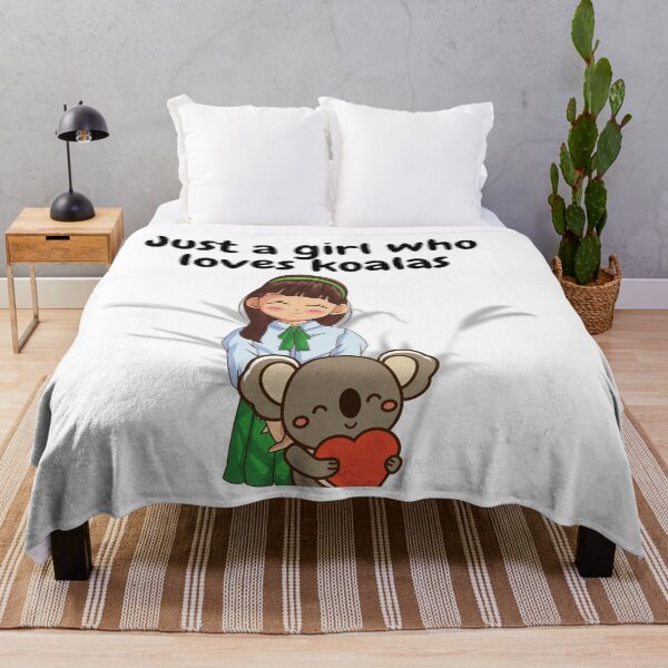 Item preview, Just a Girl Who Loves Koalas Cute designed and sold by UPSTORE-RB.