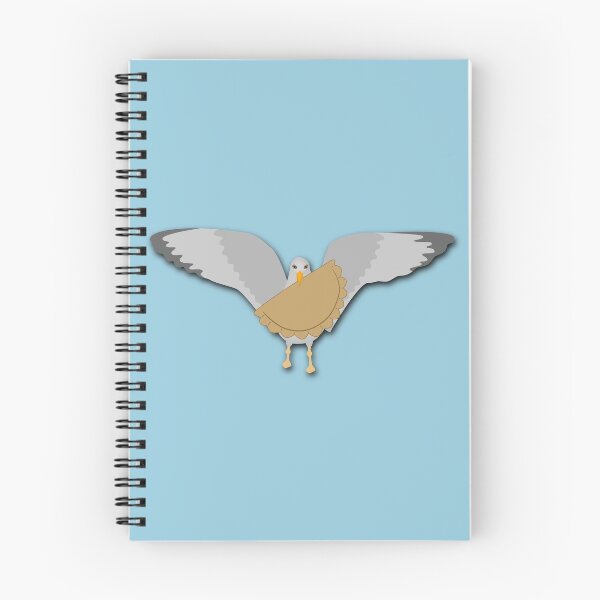 Item preview, Seagull Stealing Cornish Pasty Front Facing designed and sold by cashewdays.