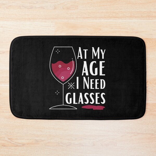 Item preview, At My Age All I Need Is Glasses designed and sold by ModkMerch.