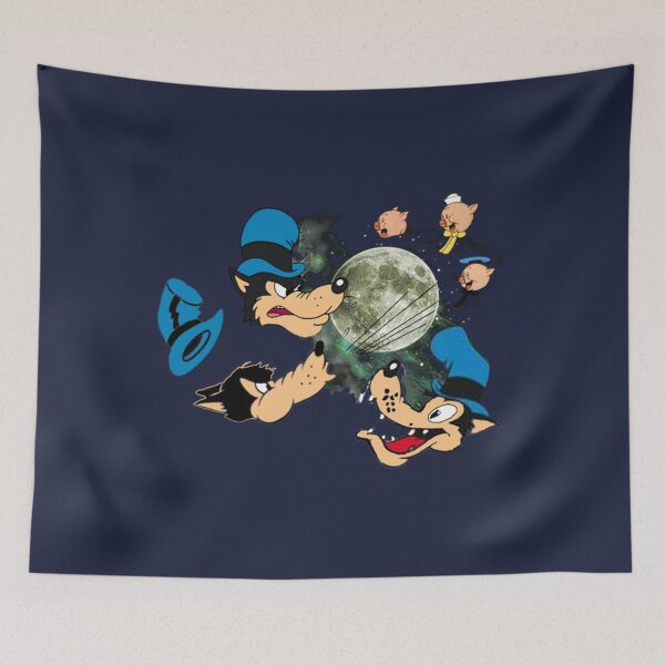 Item preview, Three Big Bad Wolf Moon designed and sold by ThuLuong.