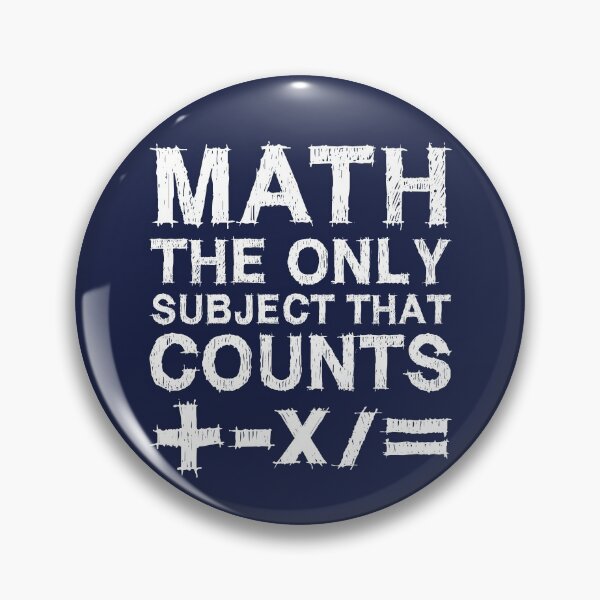 Item preview, Math The Only Subject That Counts designed and sold by TashaVector.