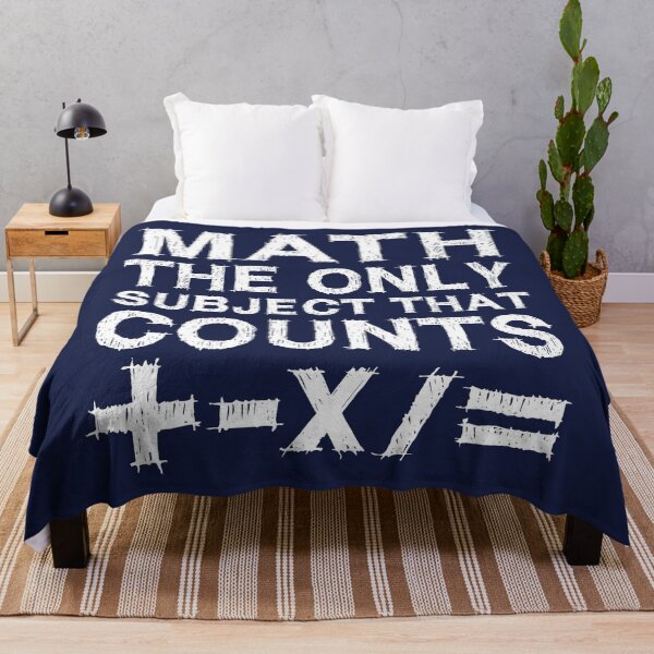Item preview, Math The Only Subject That Counts designed and sold by TashaVector.