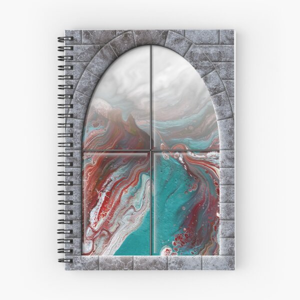 Item preview, Casement: Castle Window Landscape designed and sold by Fluid Visions.