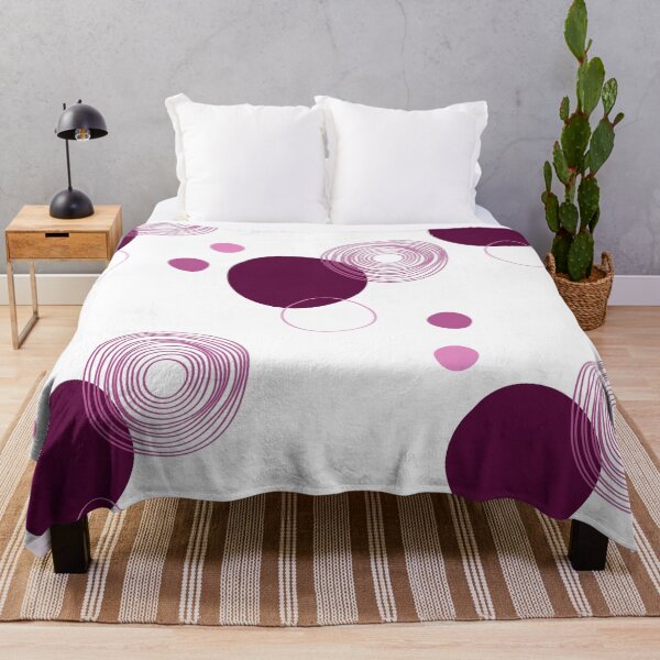 Item preview, purple circles designed and sold by SubhashiArt.