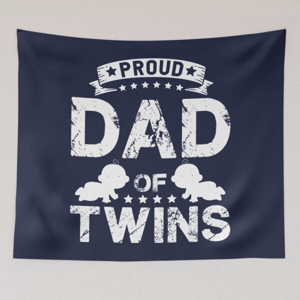 Item preview, Proud Dad of Twins Father's Day Gift designed and sold by ThuLuong.