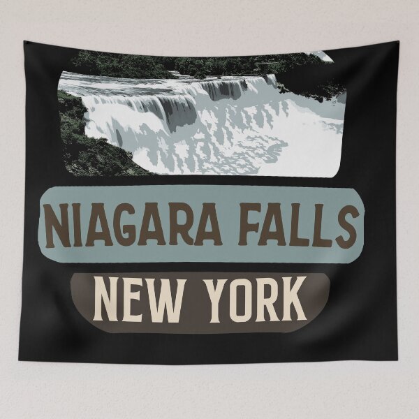 Aperçu de l'œuvre Millésime des cascades du Niagara créée et vendue par Nature-mark.