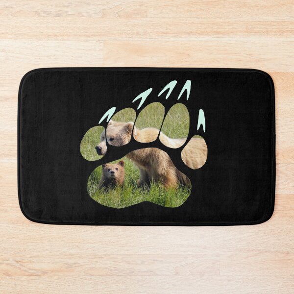 Item preview, Bear paw silhouette with bears inside  designed and sold by Jessi-Sketches.