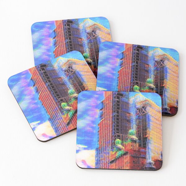 Item preview, PAINTED SKYSCRAPERS II designed and sold by BOLLA67.