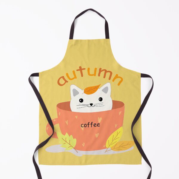 Item preview, Autumn Coffee Cat designed and sold by LashCreations.