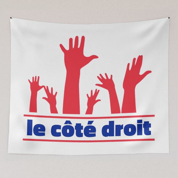 Item preview, Political Right Wing - le côté droit, French Republican Party designed and sold by kcaandwu.