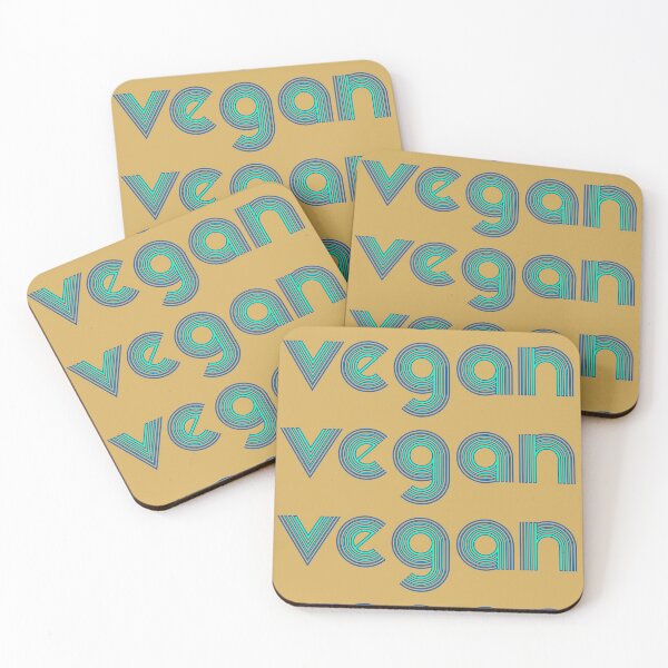 Item preview, Vegan Disco Style Font Blue Cyan designed and sold by cashewdays.