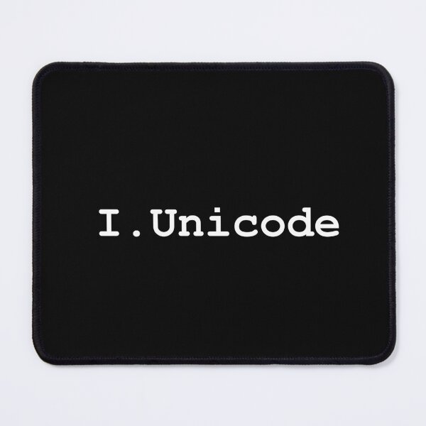 Item preview, I UNICODE typography  designed and sold by AGDesignstore.
