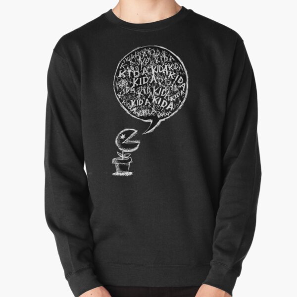 Kid A - Pot plant - Inverted Pullover Sweatshirt
