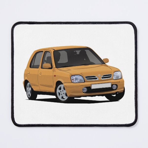 Item preview, Nissan Micra (March) K11C cornering in orange designed and sold by knappidesign.