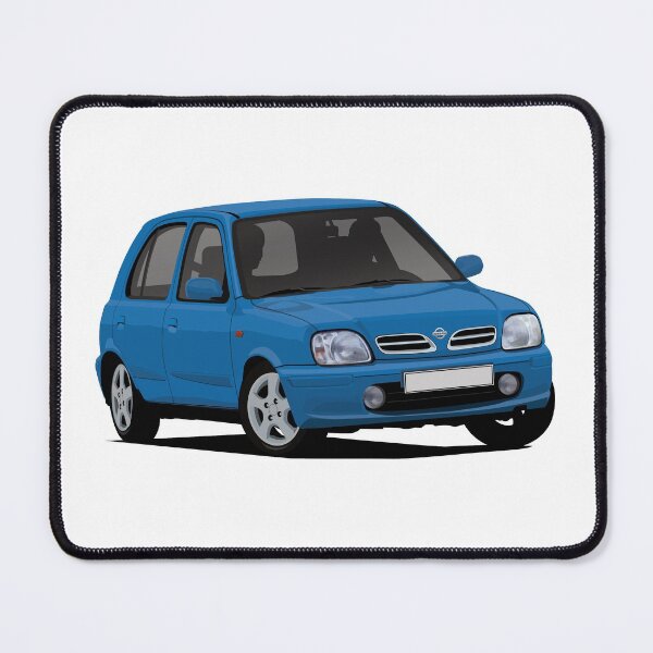 Item preview, Nissan Micra (March) K11C - illustration - blue designed and sold by knappidesign.