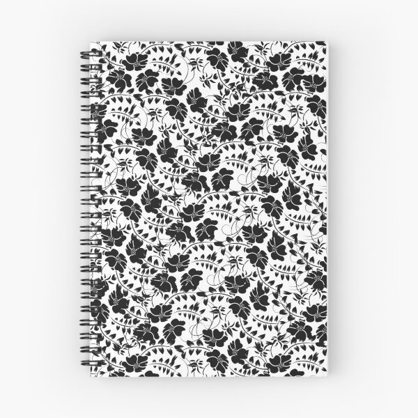 Item preview, "Fancy Black Floral Pattern" designed and sold by MC Art Studio.