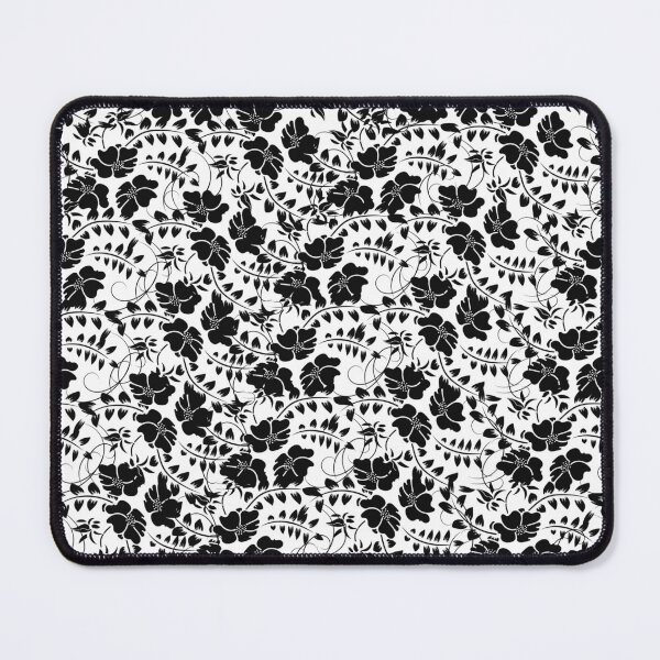 Item preview,  "Fancy Black Floral Pattern" designed and sold by MC Art Studio.