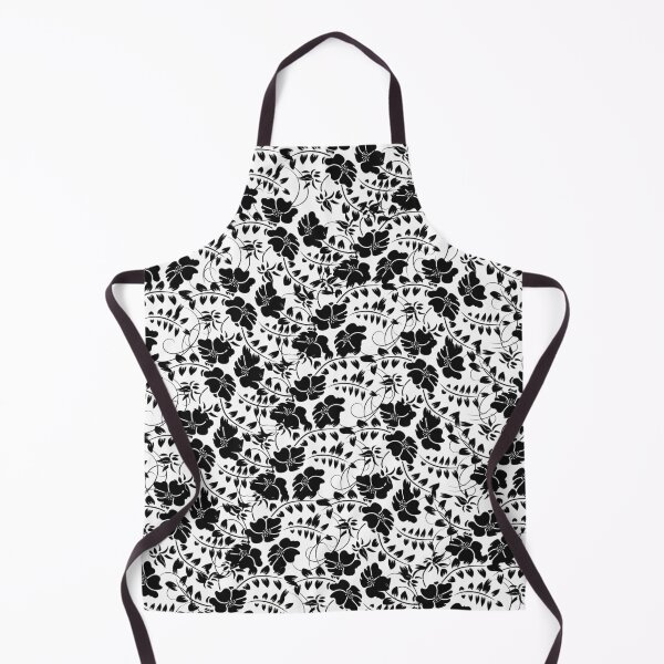 Item preview,  "Fancy Black Floral Pattern" designed and sold by MC Art Studio.