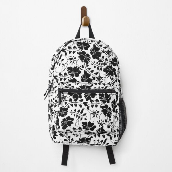 Item preview, "Fancy Black Floral Pattern" designed and sold by MC Art Studio.