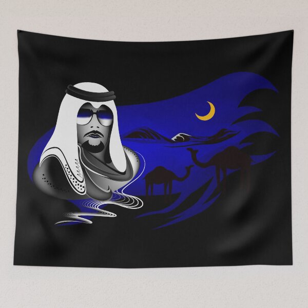 Item preview, Arab Man Illustration - Arabian Nights Series created by Craitza designed and sold by House of Sadu by Craitza.