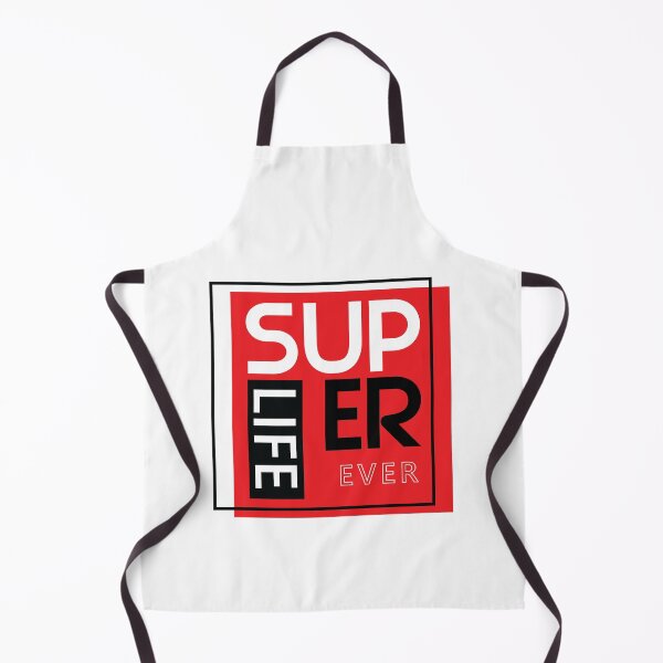 Item preview, Super life ever - boxed text design designed and sold by cruzzcreation.