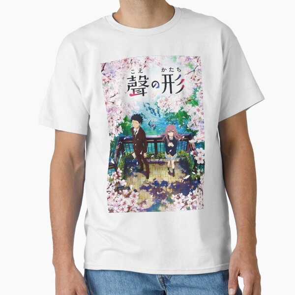 A Silent Voice Cosplay T Shirt Japanese Anime The Shape Of