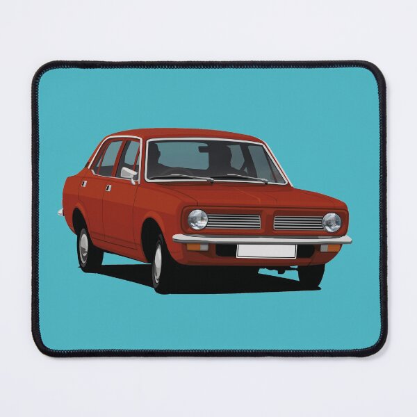 Item preview, Legendary Morris Marina Sedan - Cadiz red designed and sold by knappidesign.