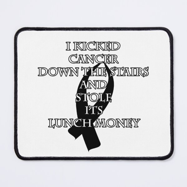 Item preview, Cancer Bully (Black Ribbon) designed and sold by blakcirclegirl.